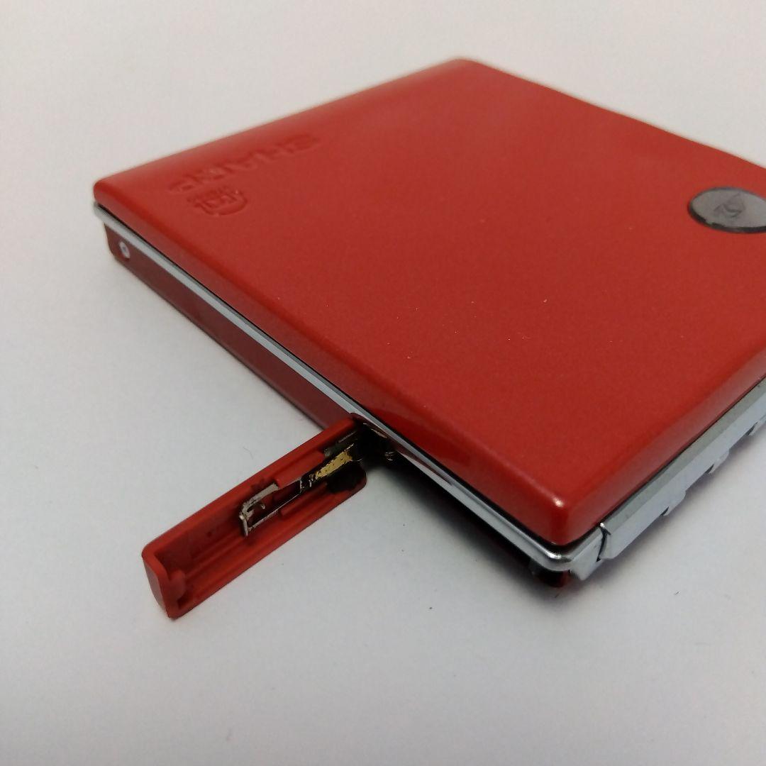 シャープ　ポータブルMDプレイヤー　MD-DS77-R　作動確認済み