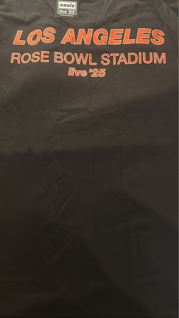 oasis Los Angeles T-shirt M 黒