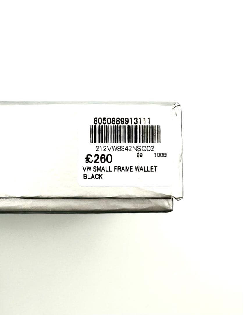 【♡新品♡】Vivienne Westwood 三つ折り財布 黒 ブラック 人気