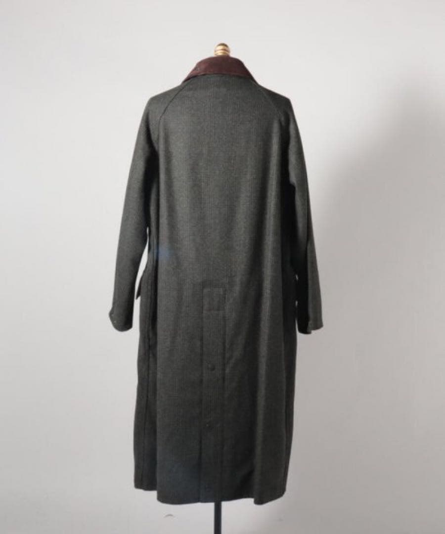坂口健太郎着用　Barbour OVERSIZED BURGHLEY ウール