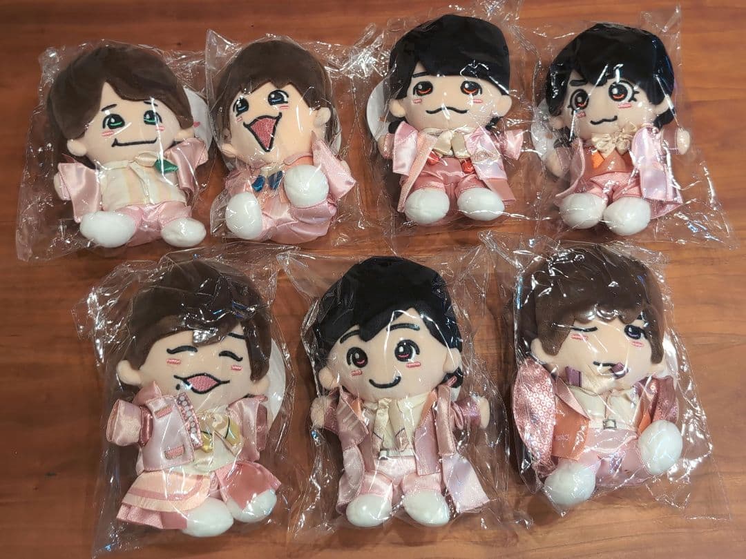 なにわ男子 第2弾ちびぬい 初心love衣装7体セット