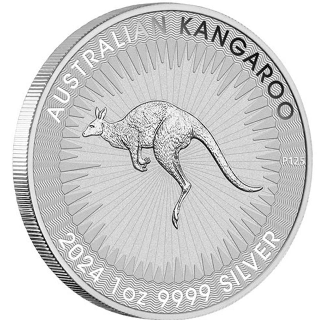 オーストラリアン・カンガルー銀貨 2024年 3枚セット　ケース付き
