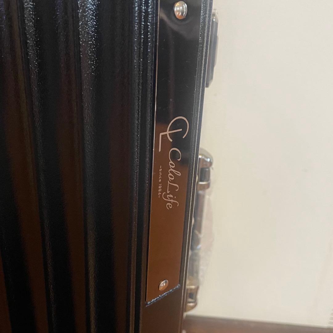 スーツケースアルミ フレーム キャリーケース 耐衝撃 ストッパー付き 大容量