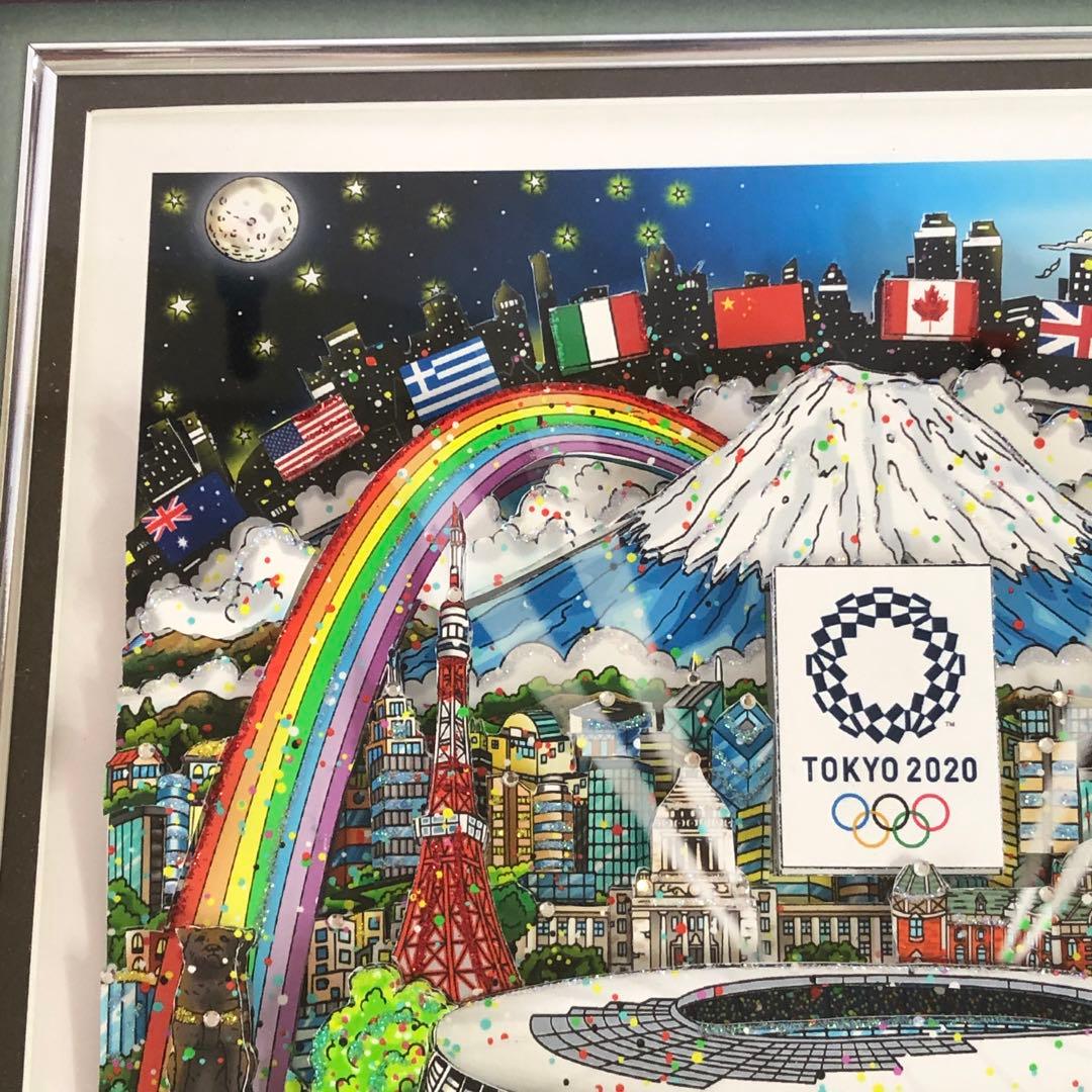 チャールズファジーノ 東京2020オリンピックエンブレム 限定 サイン付 レア