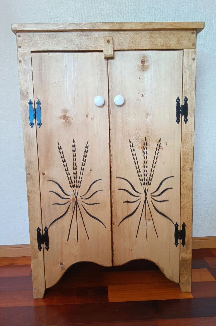 週末（金※土※日）価格＊カントリー家具＊麦の穂＊パントリー（訳あり価格）