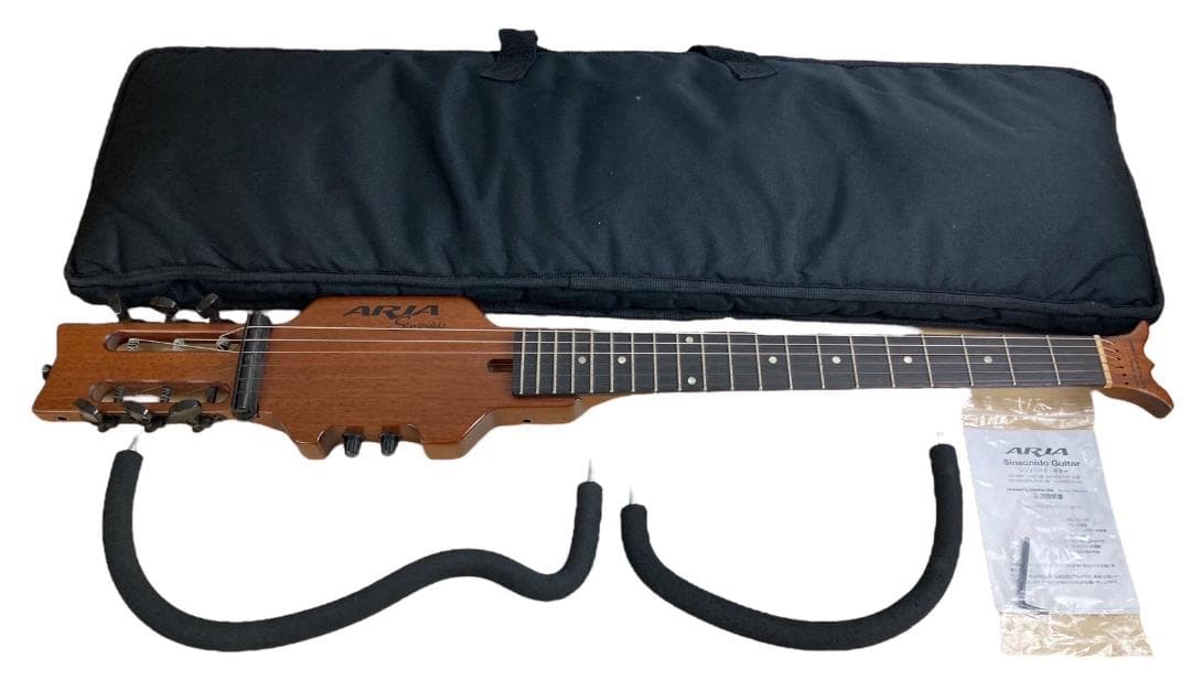 ★良品★ ARIA アリア シンソニード サイレントギター AS-100S