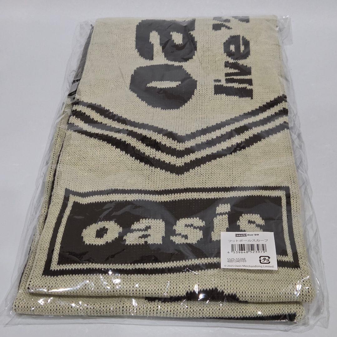 【新品・未開封】Oasis フットボールスカーフ