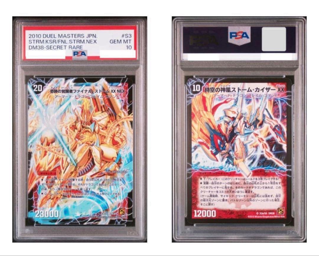 【PSA10】世界に一枚 奇跡の覚醒者ファイナルストームXXNEX シークレット