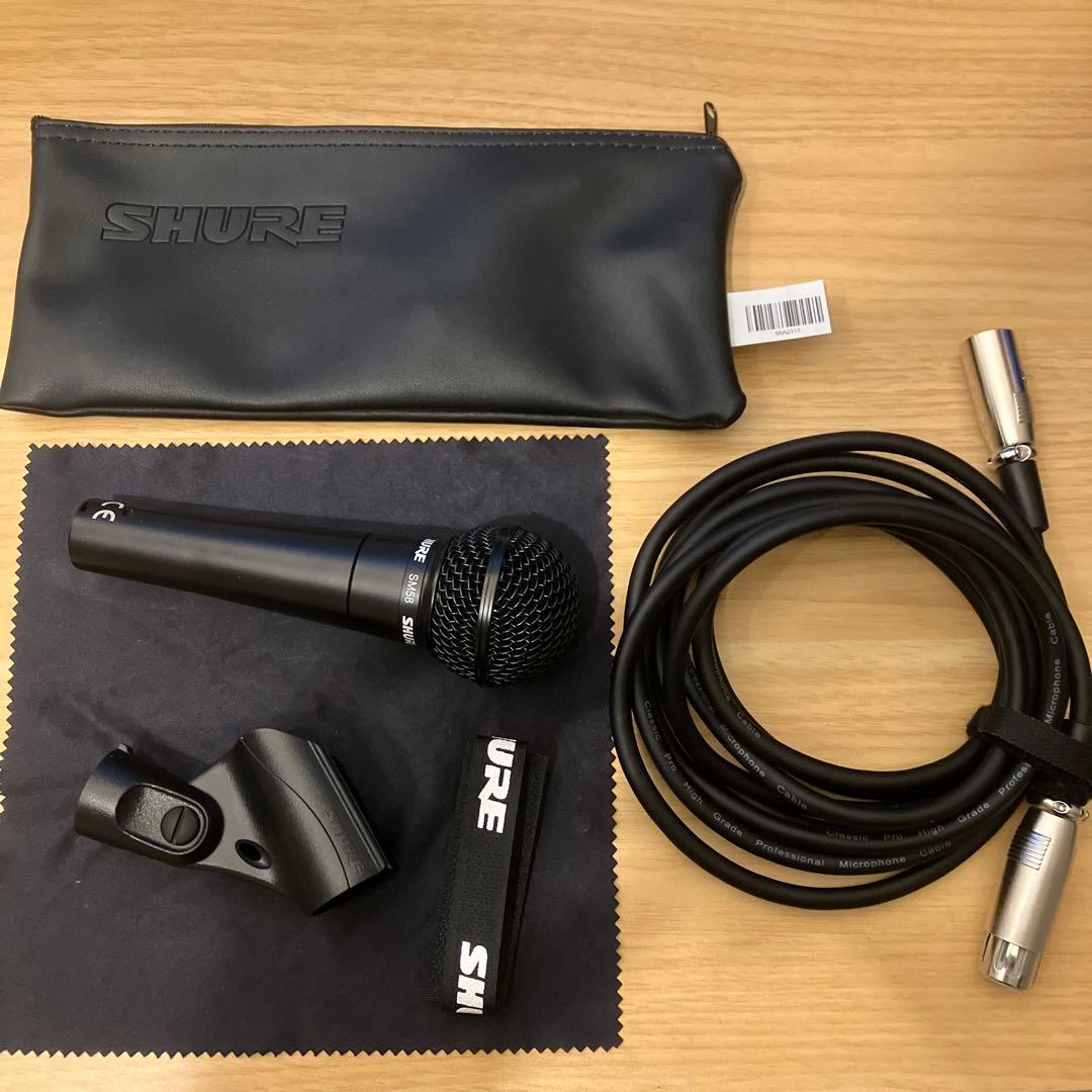 配信機器・PA機器・レコーディング機器 Shure sm58 specialblack edition