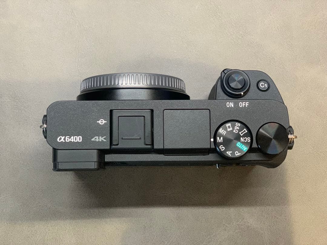 【撮影枚数】1615枚 α6400本体 美品 予備バッテリー SONY