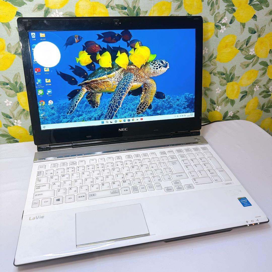 必見❤️ネットや事務に❤️初心者向けすぐ使える❤️設定済みで安心❤️Windows11❤️