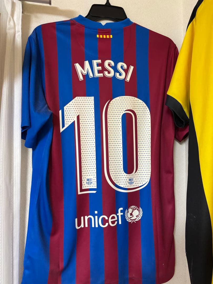 21-22 メッシ　バルセロナ　ナイキ　ホームユニフォーム　正規品　新品