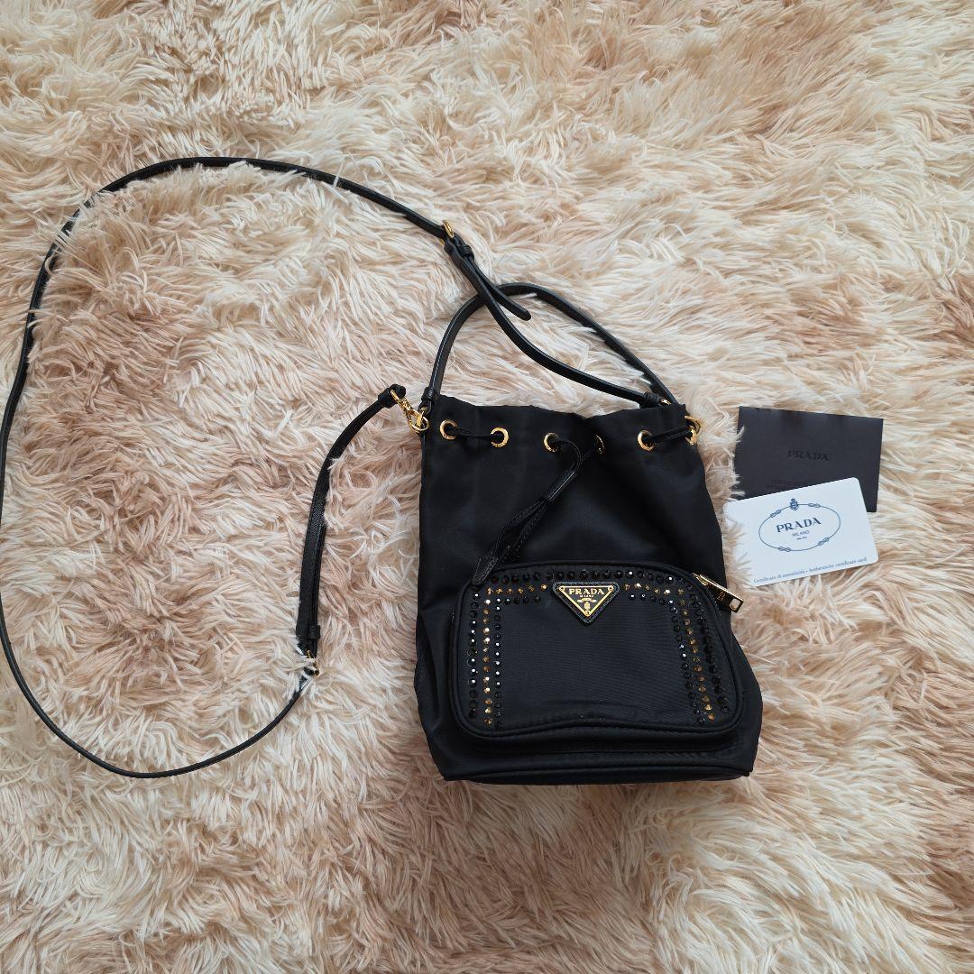 PRADA ブラック ショルダーバッグ 新品