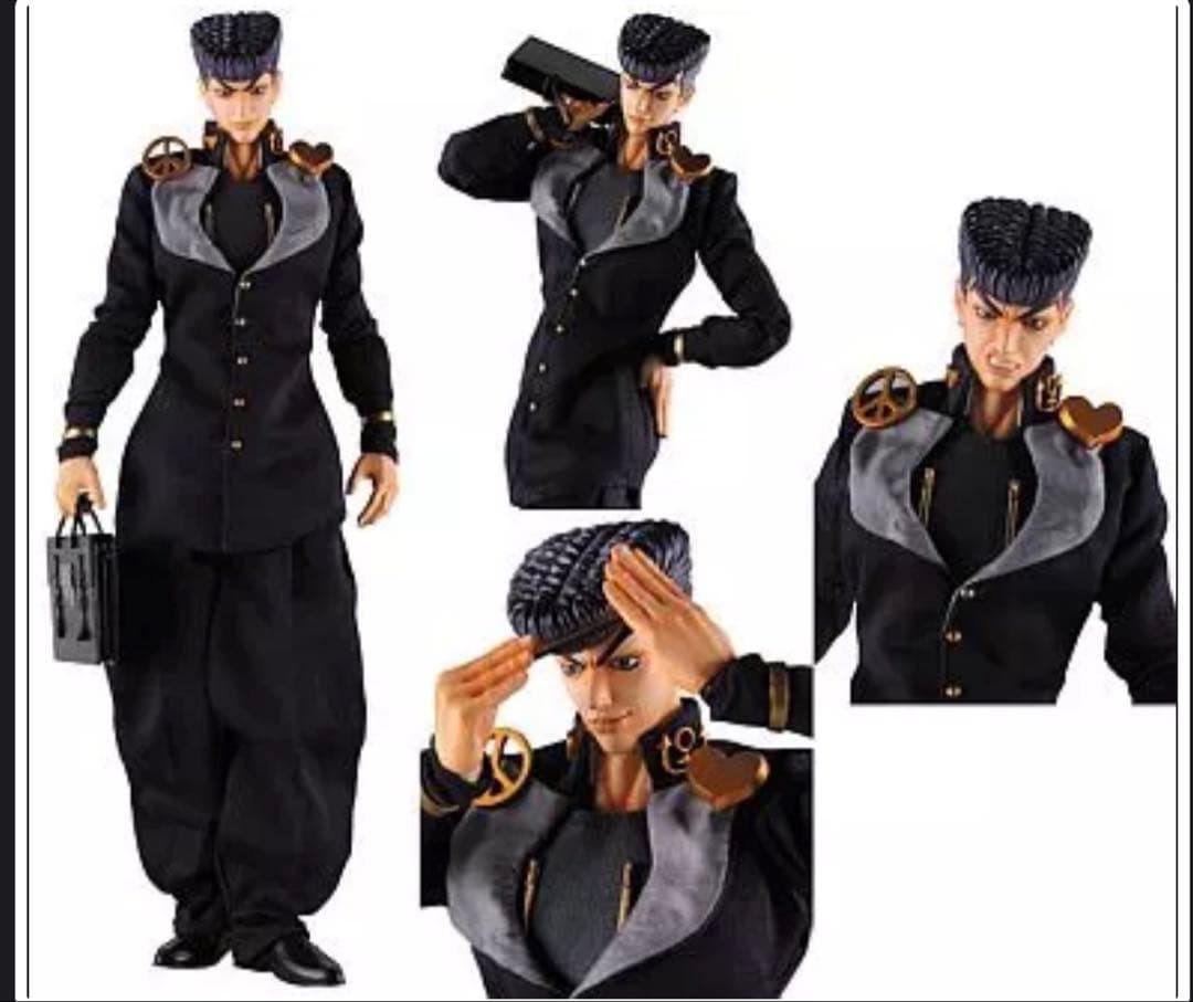 ジョジョの奇妙な冒険4部 RAH2体セット東方仗助、新品クレイジーダイヤモンド