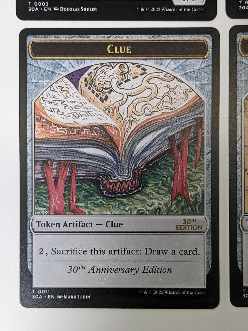 MTG 30th anniversary edition：新枠レア＆トークン