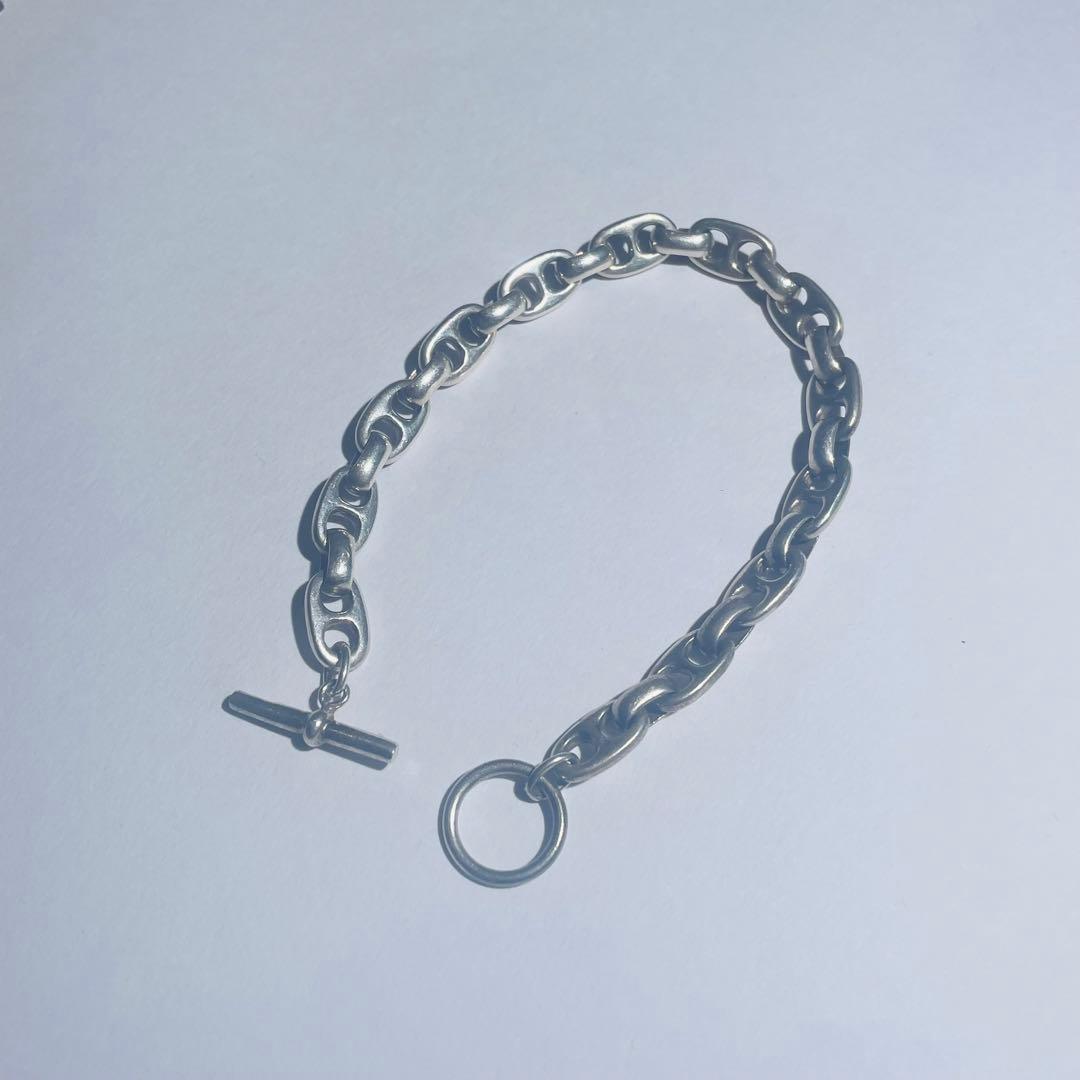 シルバー925 アンカーチェーン ブレスレット