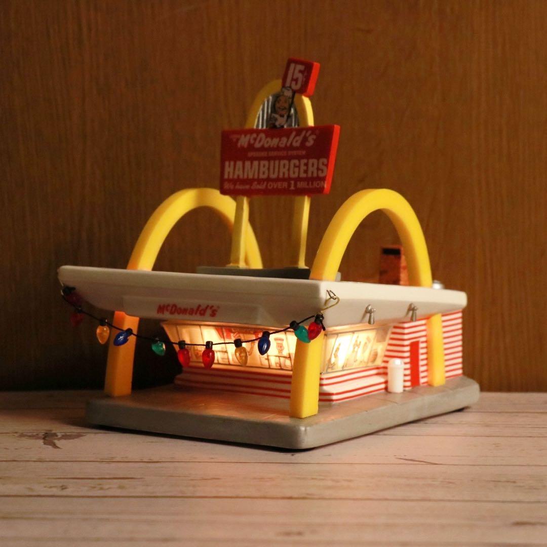 マクドナルド McDonald's ライト付きセラミックレストラン