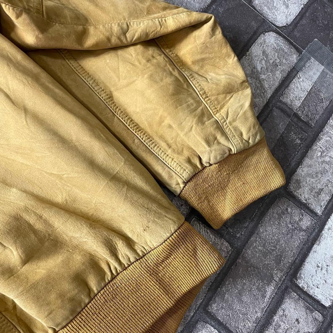 ジャケット・アウター 80's vintage leather swing top blouson