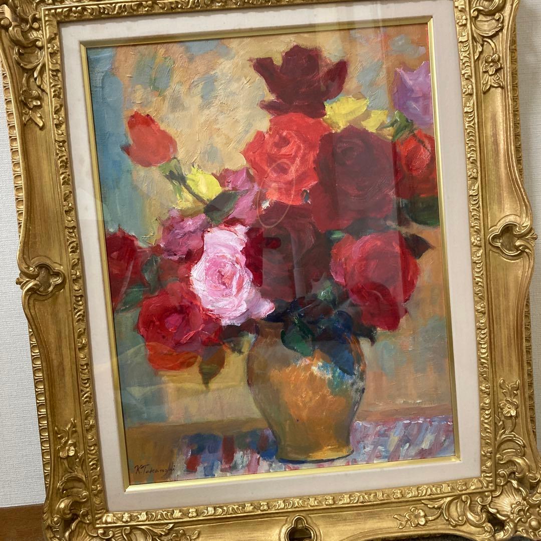 豪華額 高森禎三10号薔薇