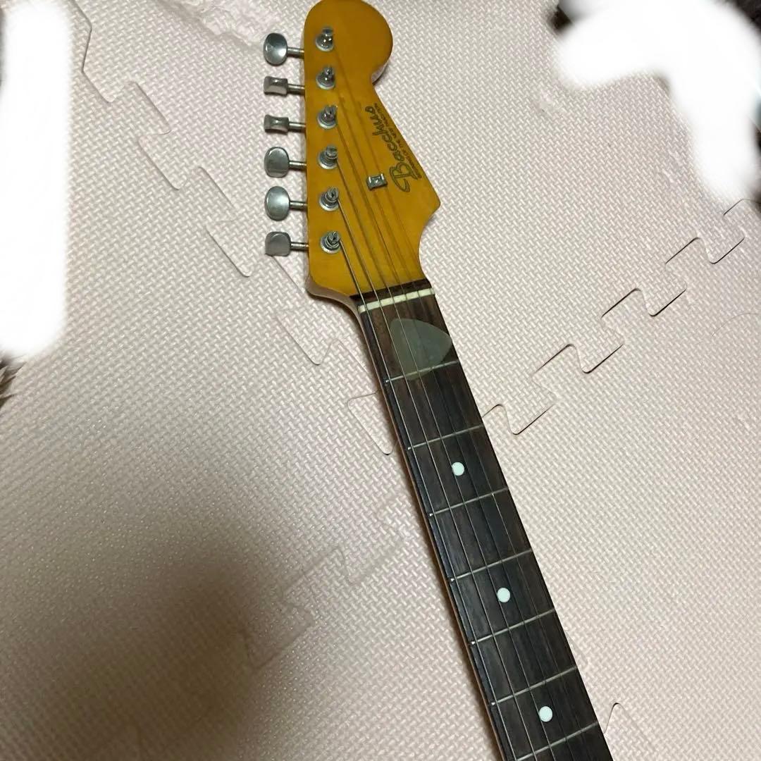 Bacchus エレキギター ストラトキャスタータイプ レッド