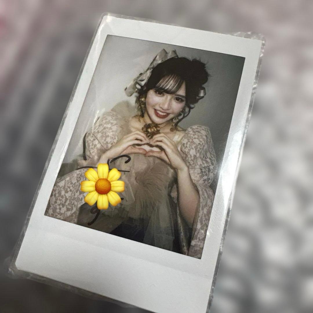 鎮西寿々歌 ラッフル A賞 生誕 直筆サイン入りチェキ