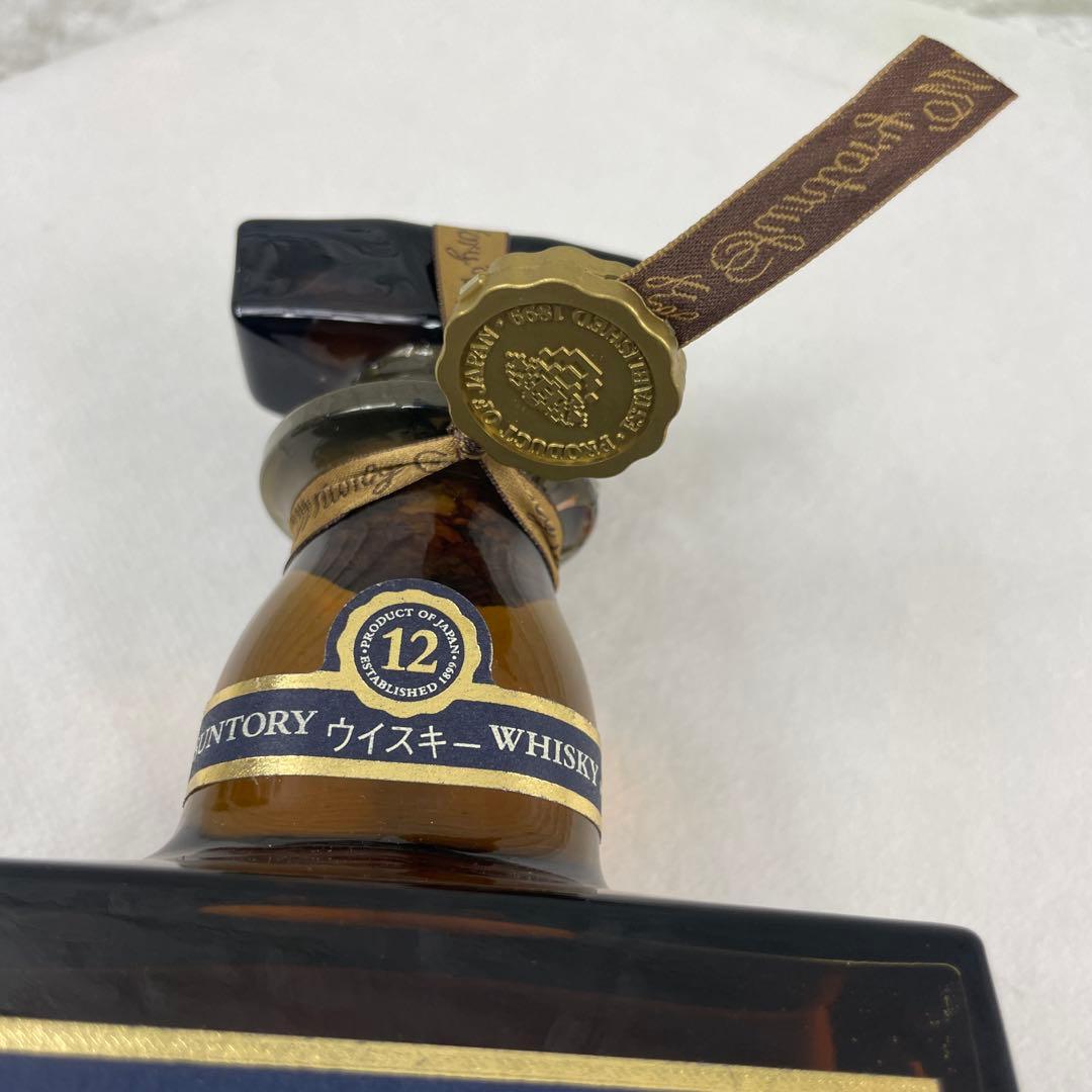 古酒.SUNTORY /プレミアム12年ボトル、ウイスキー、未開封