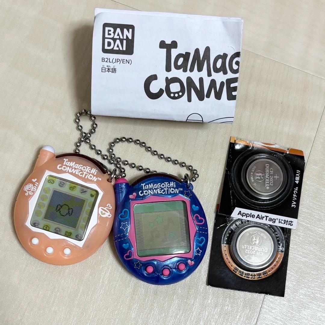 BANDAI Tamagotchi Connection 2個セット　電池付き