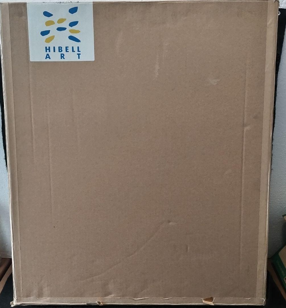 ベルナール・ケルフィリー KERFILY「丘の村」油彩 風景画 額装 フランス