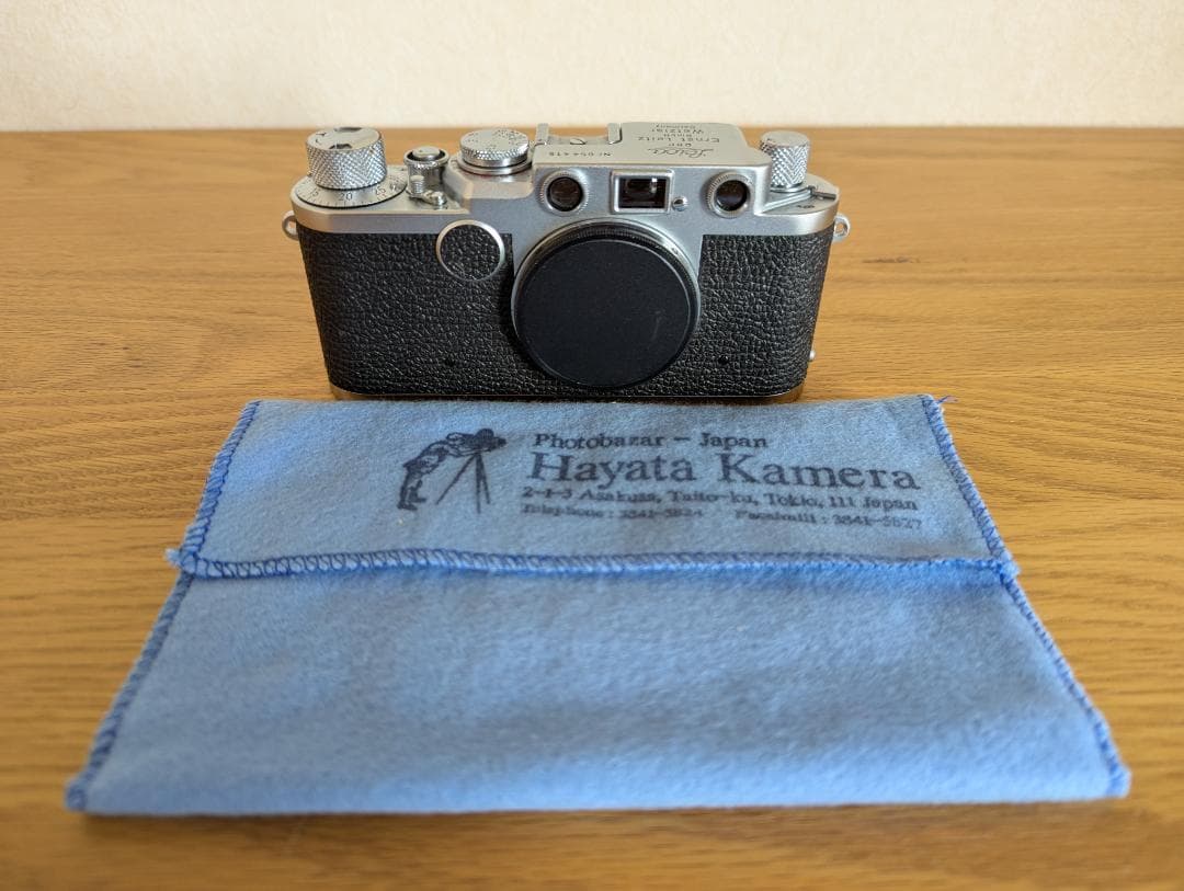 Leica バルナックⅡfとElmar 5cm f/3.5、VALOOセット