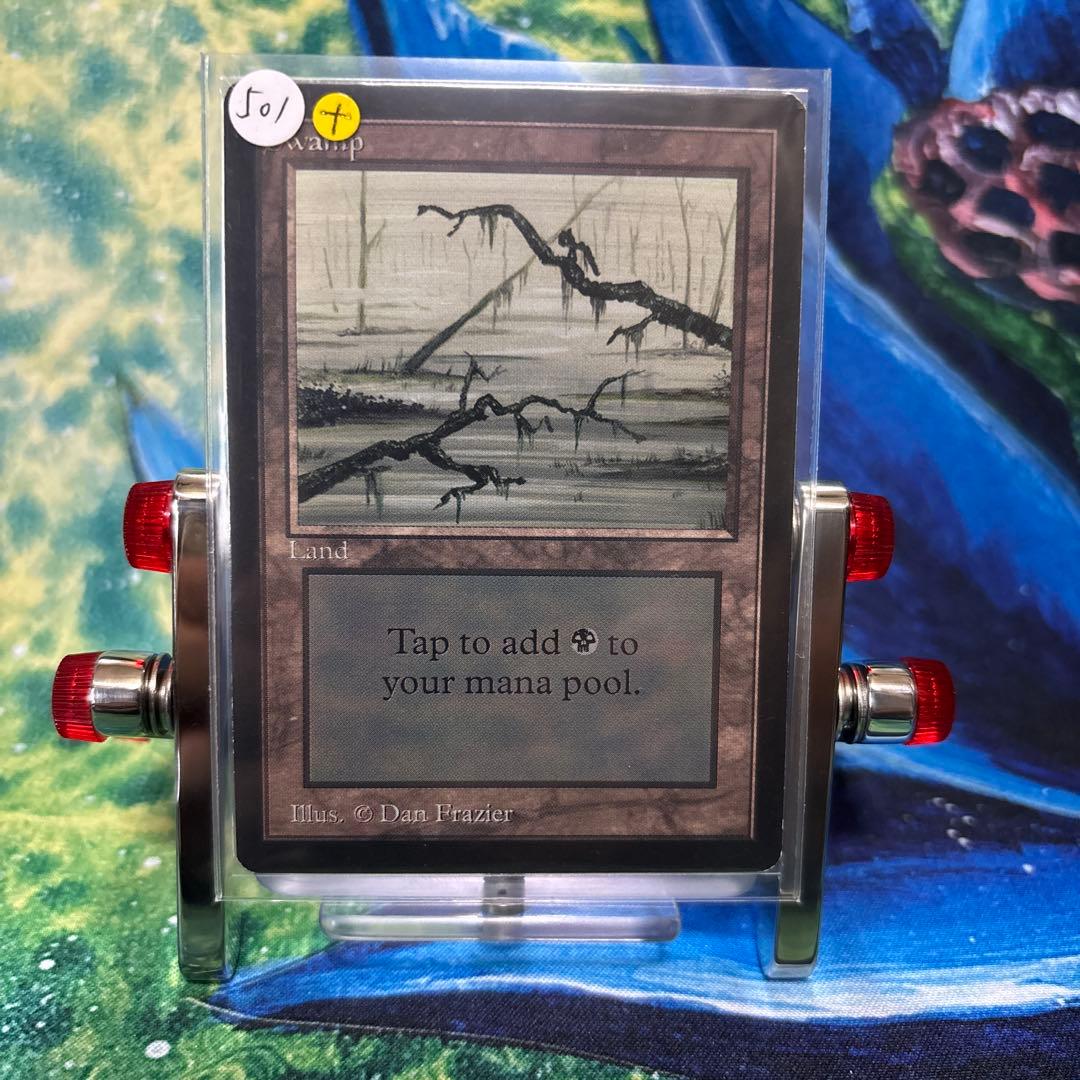 (5枚)沼　C MTG LEB ベータ　β [LEB] 基本土地