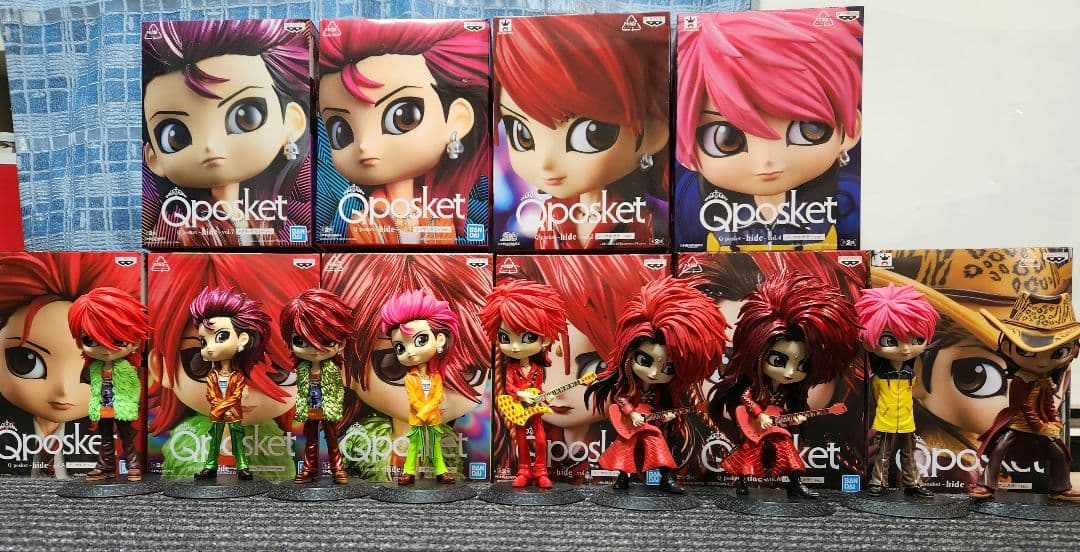 hide Qposket フィギュア 10体セット