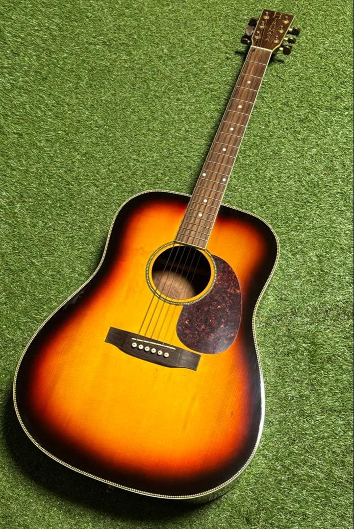 オーダー　アコースティックギター　 サンバースト
