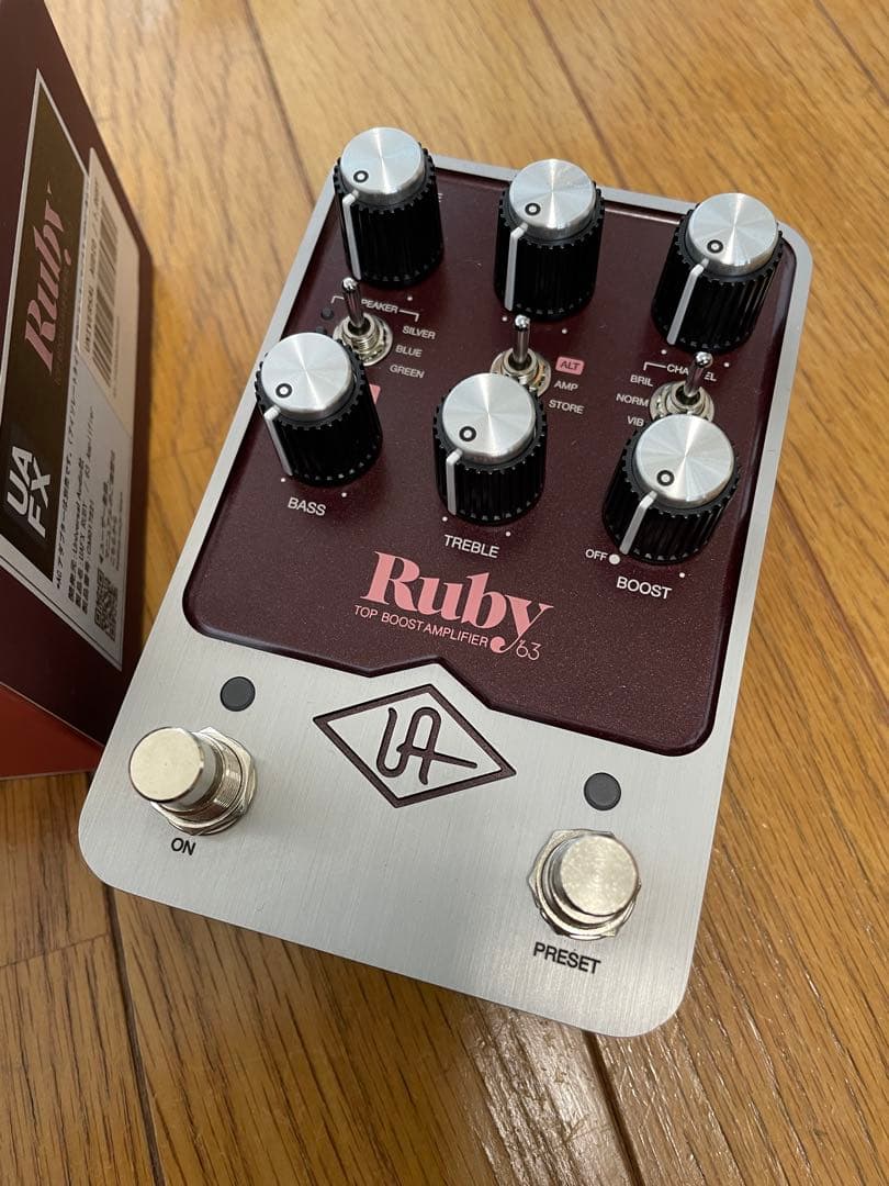 ギター Universal Audio UAFX Ruby