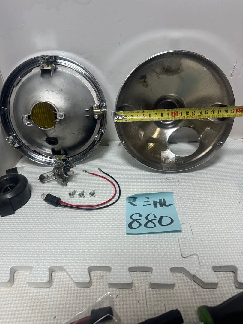 当時物マーシャル880ヘッドライトASSYS.E.V. MARCHAL