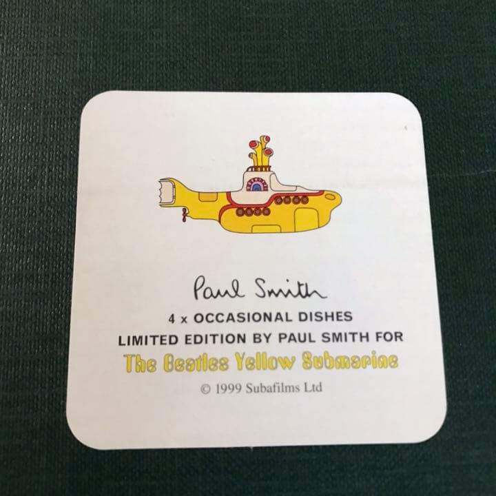 Beatles Paul Smith 絵皿 限定 200 シリアルナンバー入り