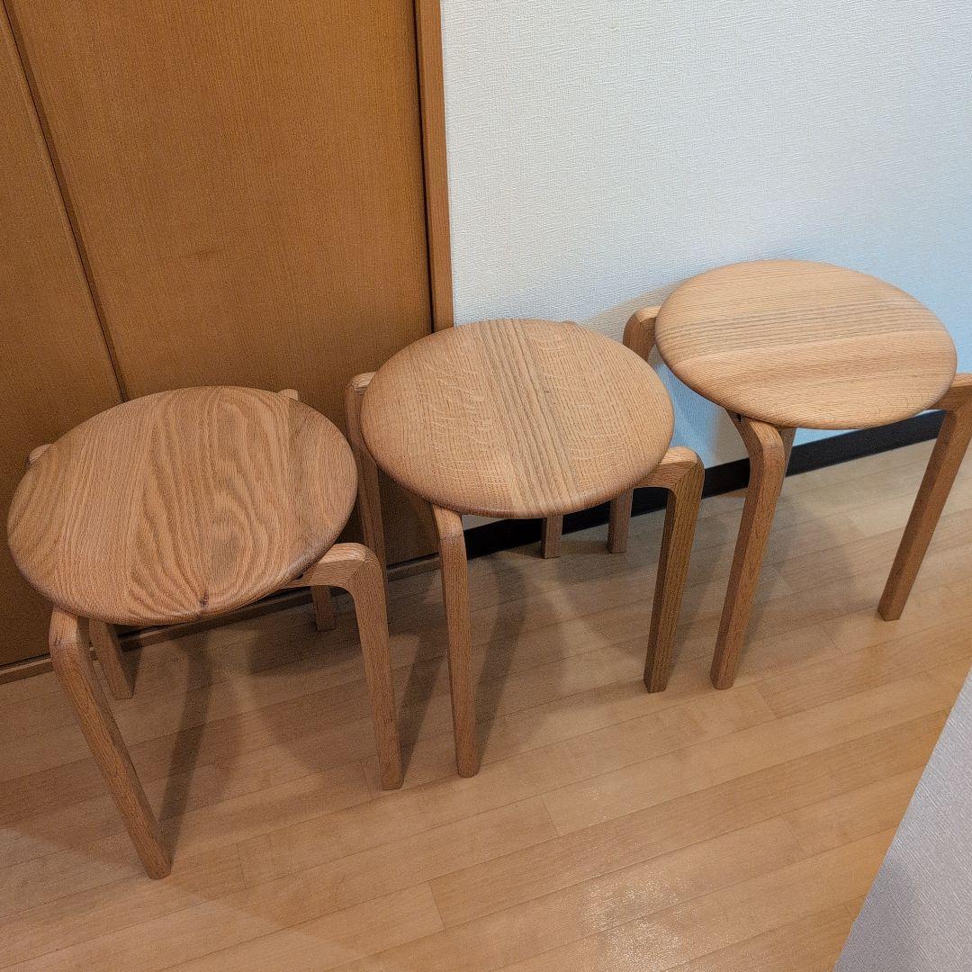 専用2脚売り　DENTO　LISCIO　スツール