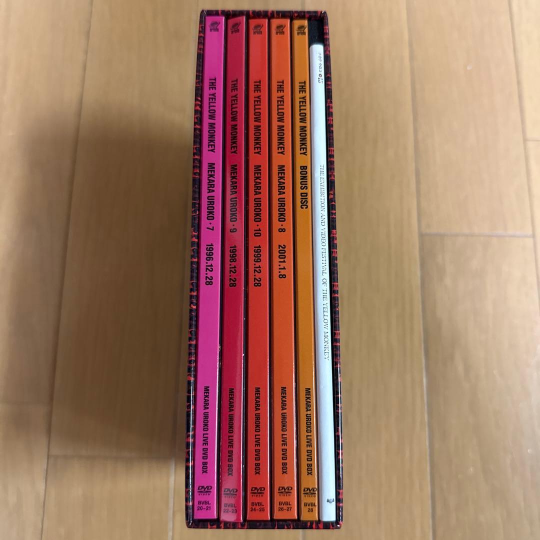 THE YELLOW MONKEYメカラウロコLIVE DVD BOX特典付き