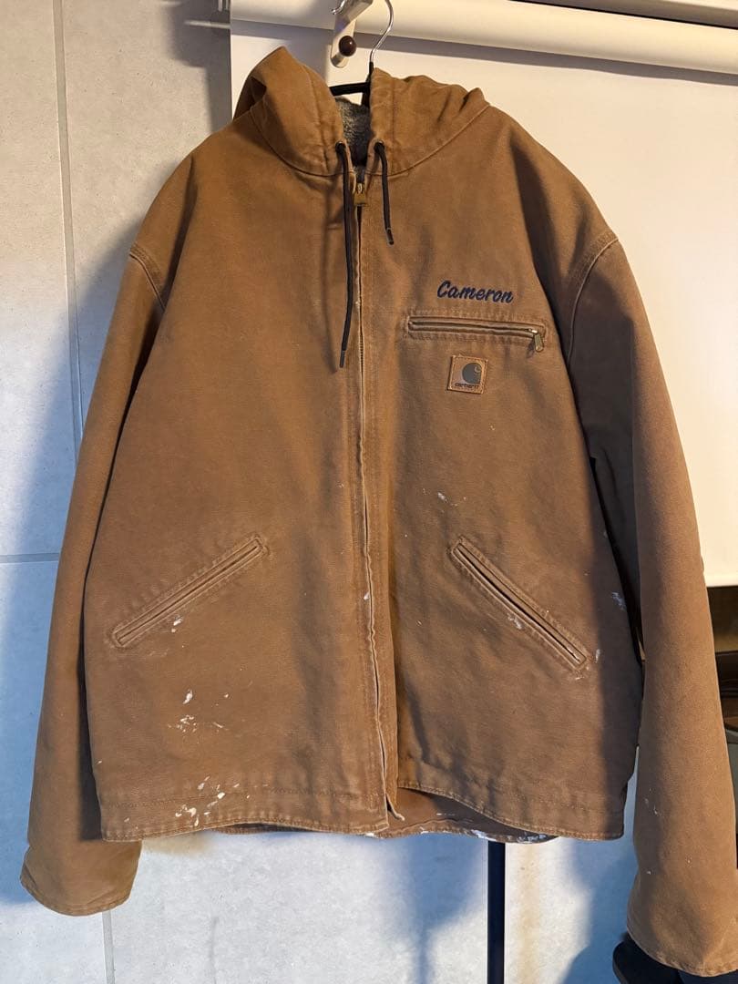 m*g様 Carharttシエラジャケット ダック地フルジップ L