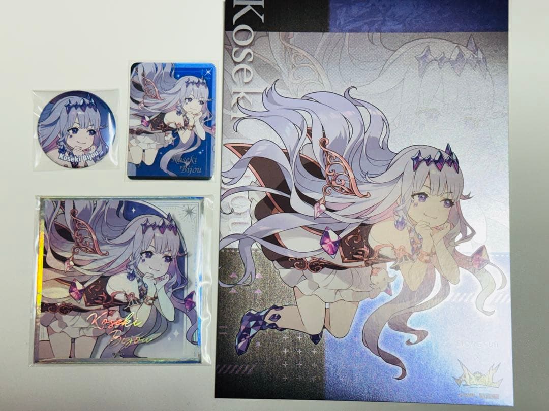 古石ビジュー ホロライブ 台湾限定 萌番 コラボカフェ　グッズセット