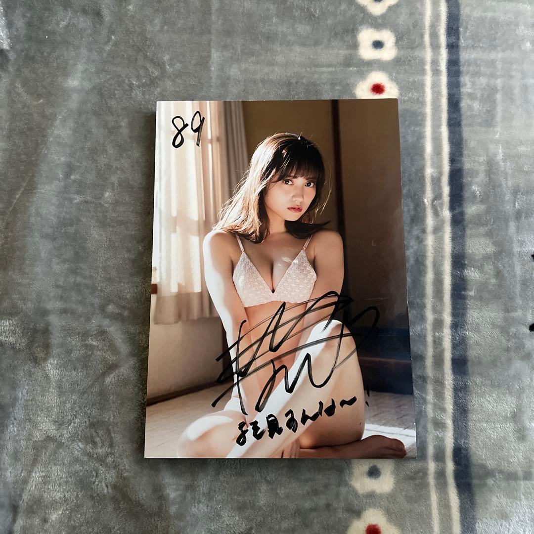 桃月なしこ　サイン入りパネル