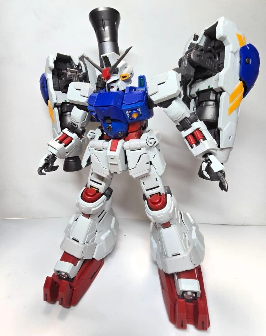 1/100 MG GP02 サイサリス 試作2号機 素組完成 特注台座付