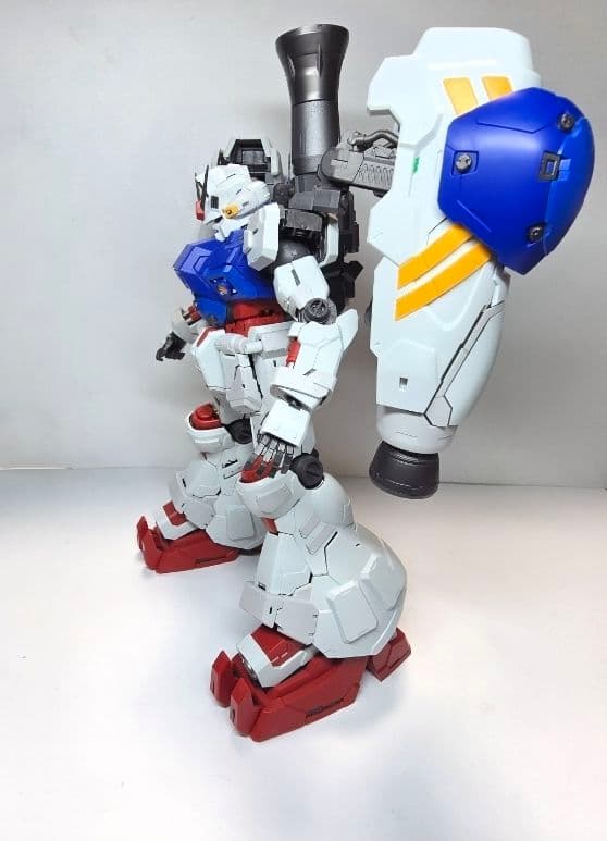 1/100 MG GP02 サイサリス 試作2号機 素組完成 特注台座付
