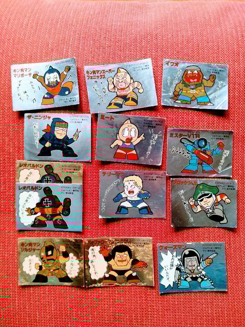 「キン肉マン」　レア　シール