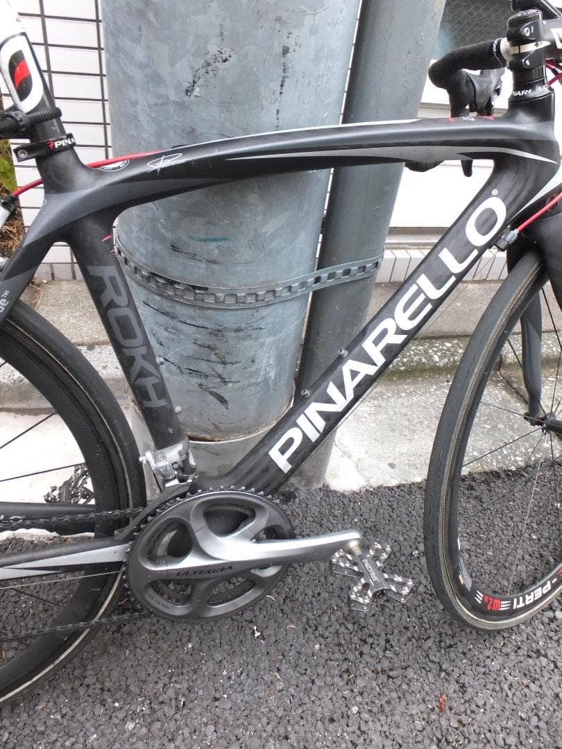 総額50万！PINARELLOピナレロROKH ULTEGRA カーボンホイール
