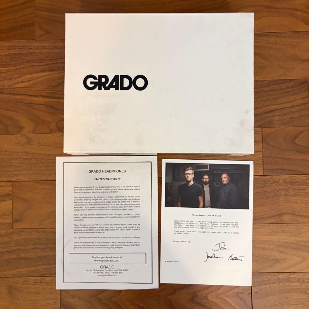 Grado WH1 \"The White\" Limited ヘッドホン