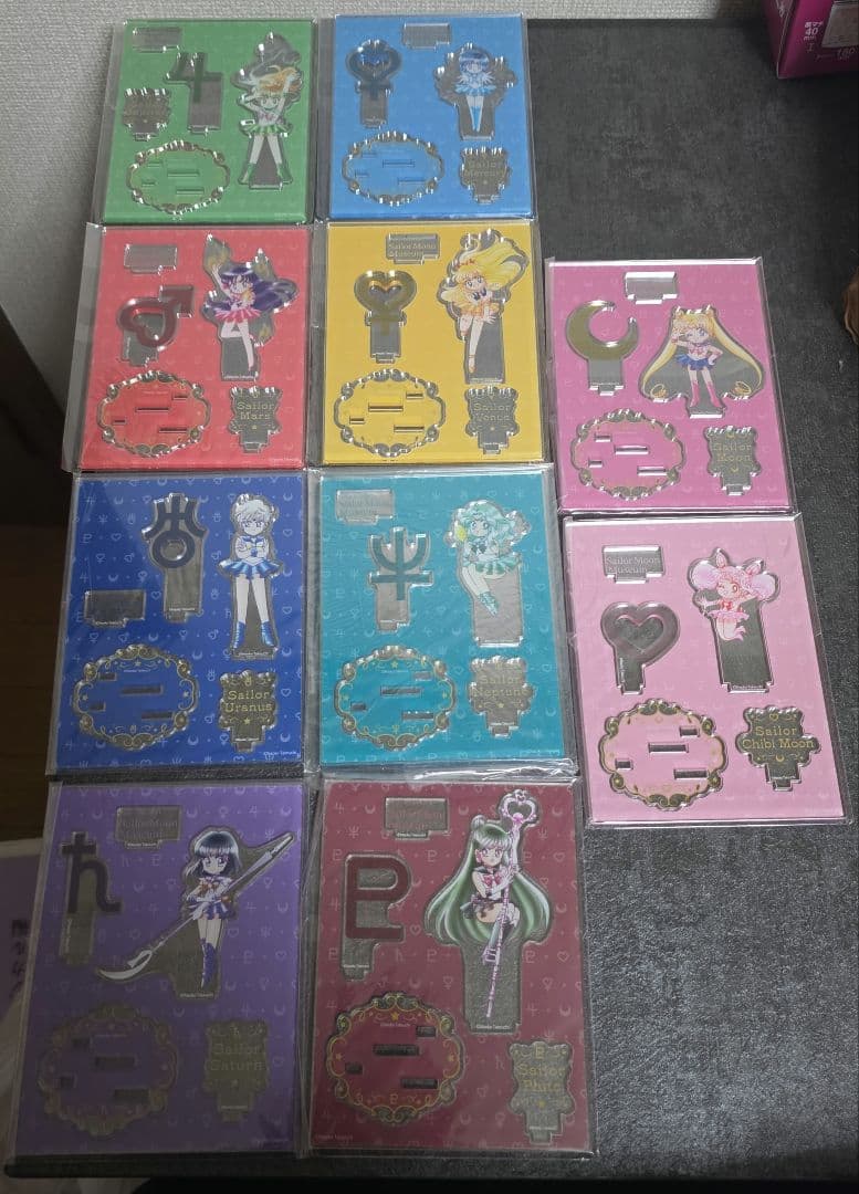 セーラームーンミュージアム アクリルスタンド コンプセット