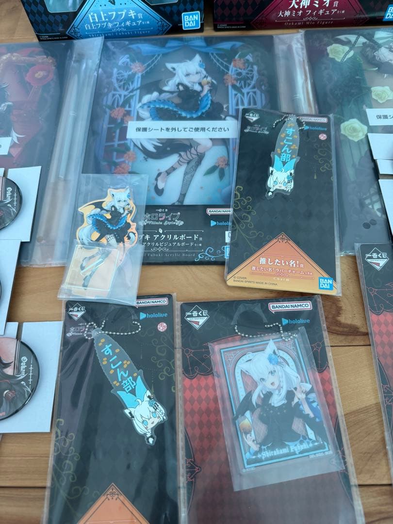 一番くじホロライブ ～Villain Style～白上フブキ大神ミオ 獅白ぼたん