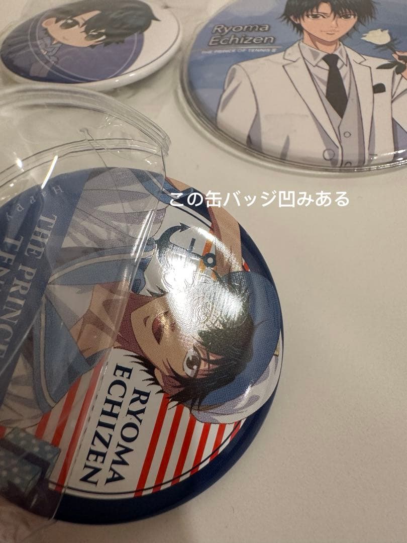 越前リョーマ　缶バッジ　まとめ売り　テニスの王子様　テニプリ