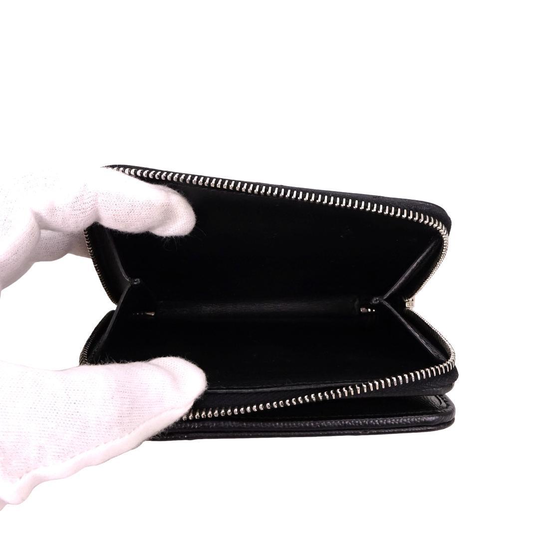 本物 良品 ■サンローラン パリ■Vステッチ マトラッセ カサンドラ 財布