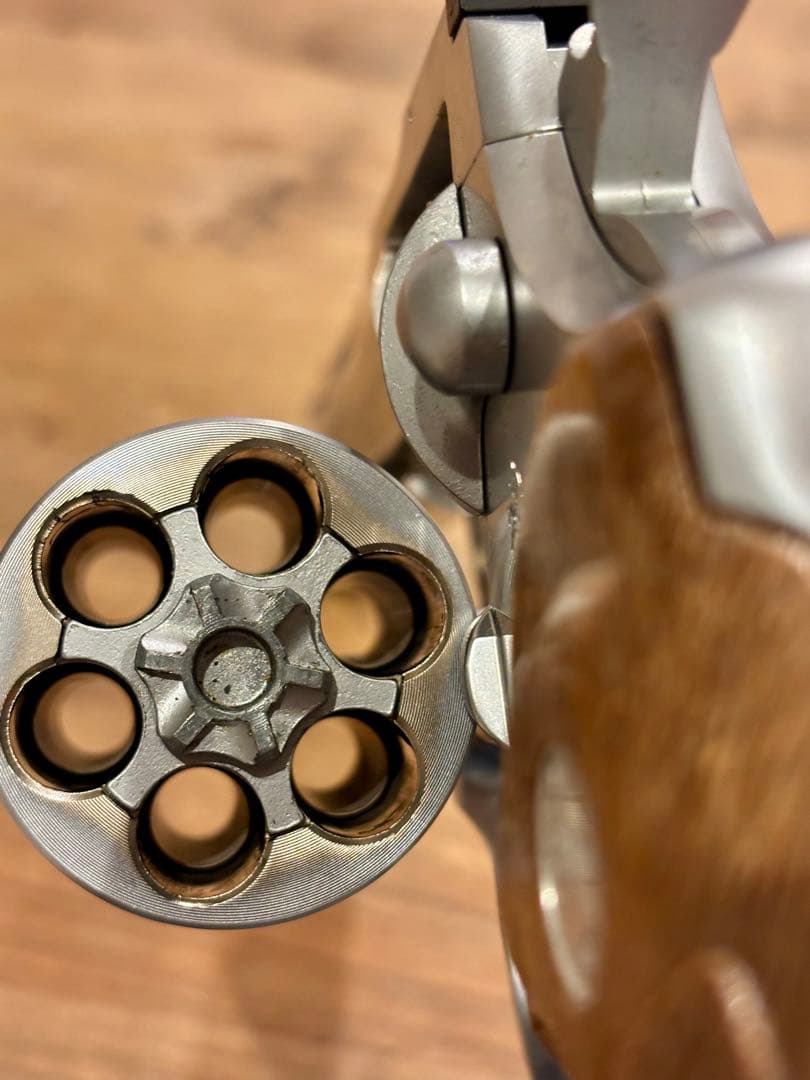 ポ*ポ様 コクサイ　パイソン　ステンレスモデル　ガスリボルバー